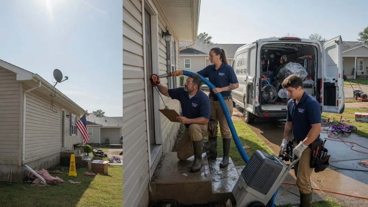 Ceiling Water Damage Restoration in Capron, VA near me